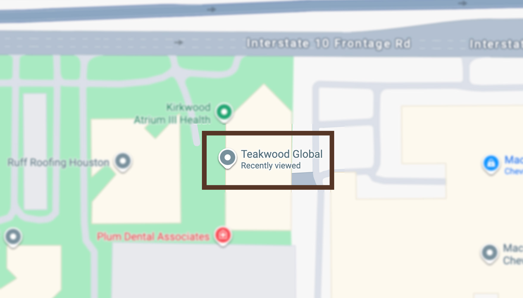 teakwood new office